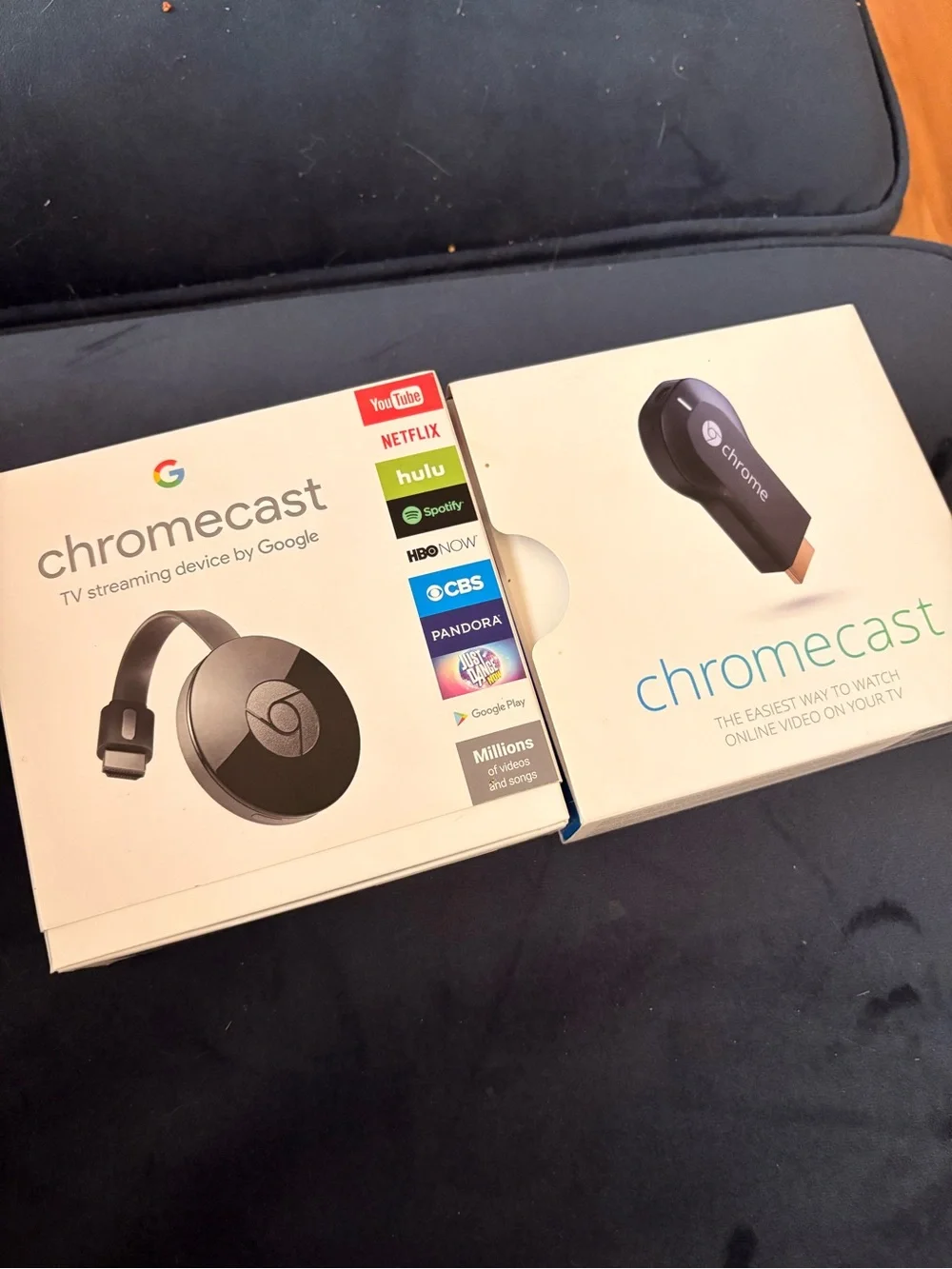 Google Chromecast (2) Streaming Devices